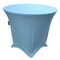 Stretch Spandex Fitted Tablecloth 36 Inch Round Wrinkle Free with Reinforced Leg Pockets